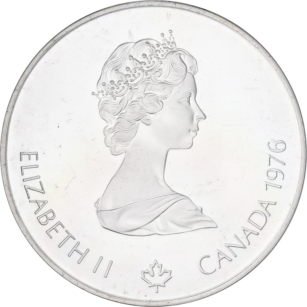 Kanada, Elizabeth II, 5 Dollars, 1976, Royal Canadian Mint, Silber, UNZ, KM:109