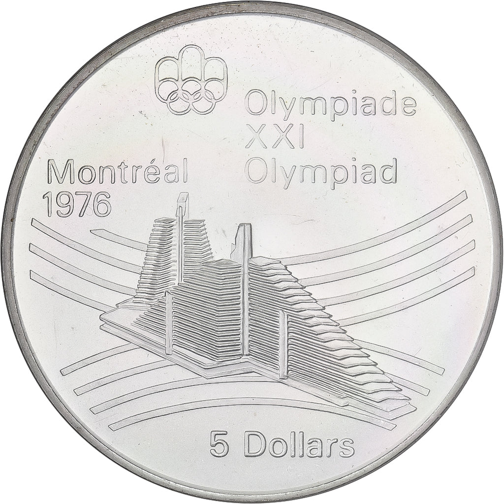 Kanada, Elizabeth II, 5 Dollars, 1976, Royal Canadian Mint, Silber, UNZ, KM:109