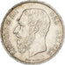 Belgia, Leopold II, 5 Francs, 5 Frank, 1872, Brussels, Srebro, AU(50-53), KM:24