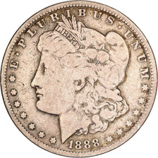 Stati Uniti, Dollar, Morgan Dollar, 1888, New Orleans, Argento, MB, KM:110