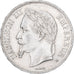 França, 5 Francs, Napoléon III, 1869, Strasbourg, Prata, EF(40-45), KM:799.2