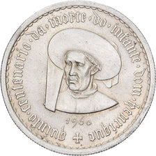 Portogallo, 10 Escudos, 1960, Lisbon, Argento, BB, KM:588