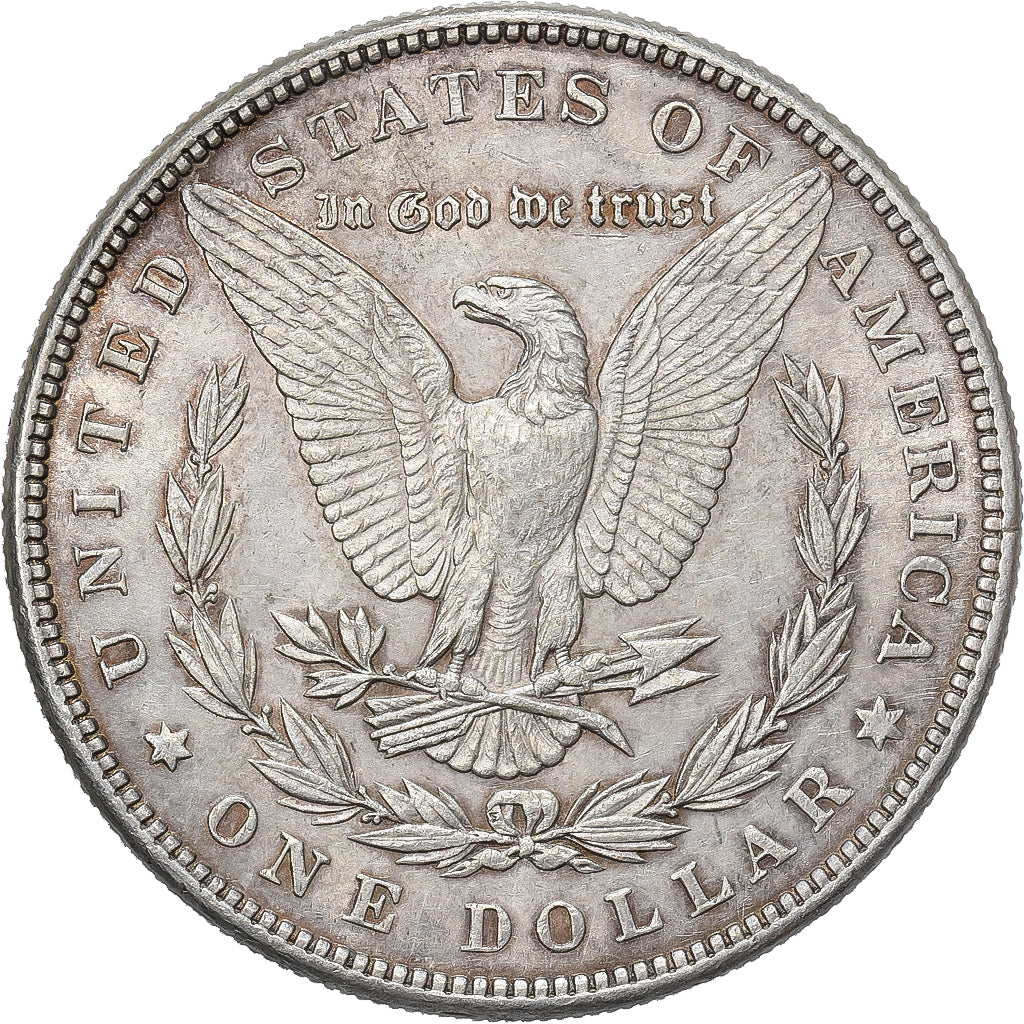 Vereinigte Staaten, Dollar, Morgan Dollar, 1886, Philadelphia, Silber, SS+
