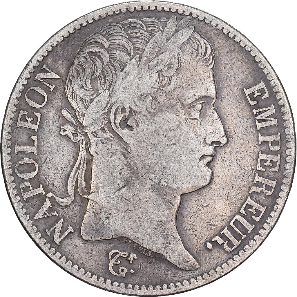 Frankreich, 5 Francs, Napoléon I, 1811, Paris, Silber, S+, KM:694.1