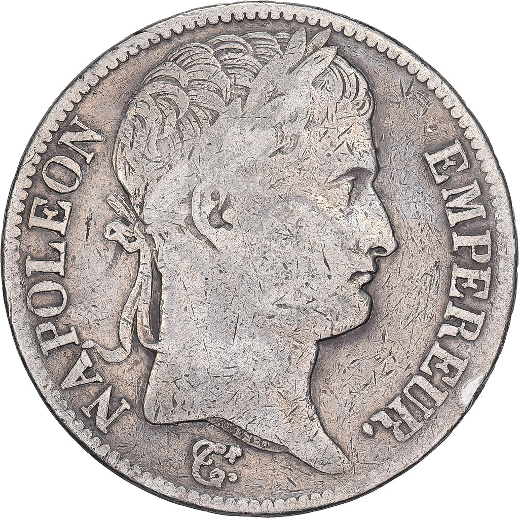 France, 5 Francs, Napoléon I, 1811, Paris, Argent, TB+, KM:694.1