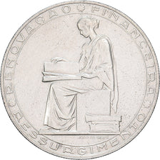 Portugal, 20 Escudos, 1953, Lisbon, Silver, EF(40-45), KM:585