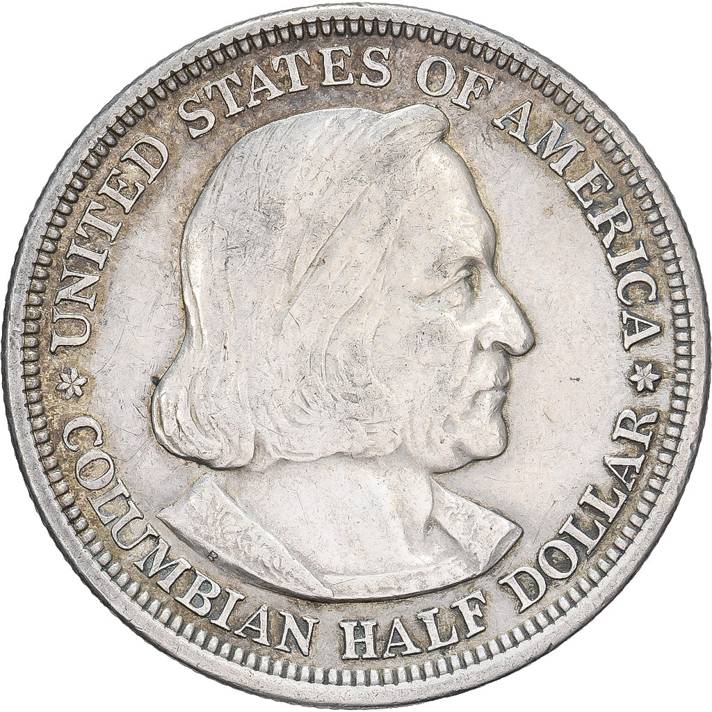 États-Unis, Half Dollar, 1893, Philadelphie, Argent, TTB, KM:117