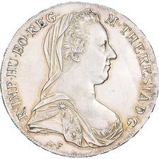 Austria, Thaler, Convention, Marie-Thérèse, 1780, Restrike, Argento, SPL-