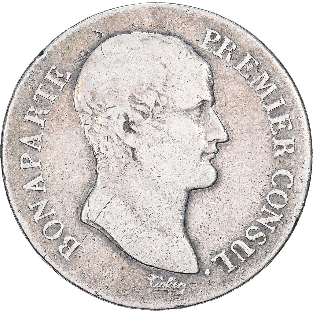 Frankreich, 5 Francs, An XI, Paris, Silber, S, KM:650.1