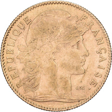 Frankreich, 10 Francs, Marianne, 1912, Paris, Gold, S+, KM:846