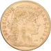 Francia, 10 Francs, Marianne, 1907, Paris, Oro, BB, KM:846