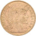 Francia, 10 Francs, Marianne, 1906, Paris, Oro, MB+, KM:846