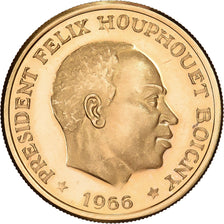 Costa d’Avorio, 25 Francs, 1966, Oro, SPL, KM:3