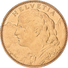 Svizzera, 10 Francs, 1912, Bern, Oro, SPL-, KM:36