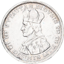 Lithuania, 10 Litu, 1936, Silber, VZ, KM:83