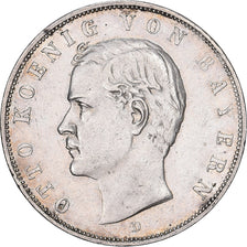German Empire, BAVARIA, Otto, 3 Mark, 1913, Munich, Silver, EF(40-45), KM:996
