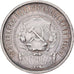 Rússia, 50 Kopeks, 1922, Saint Petersburg, Prata, AU(55-58), KM:83