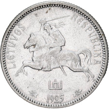 Lituania, 2 Litu, 1925, King's Norton, Argento, BB, KM:77