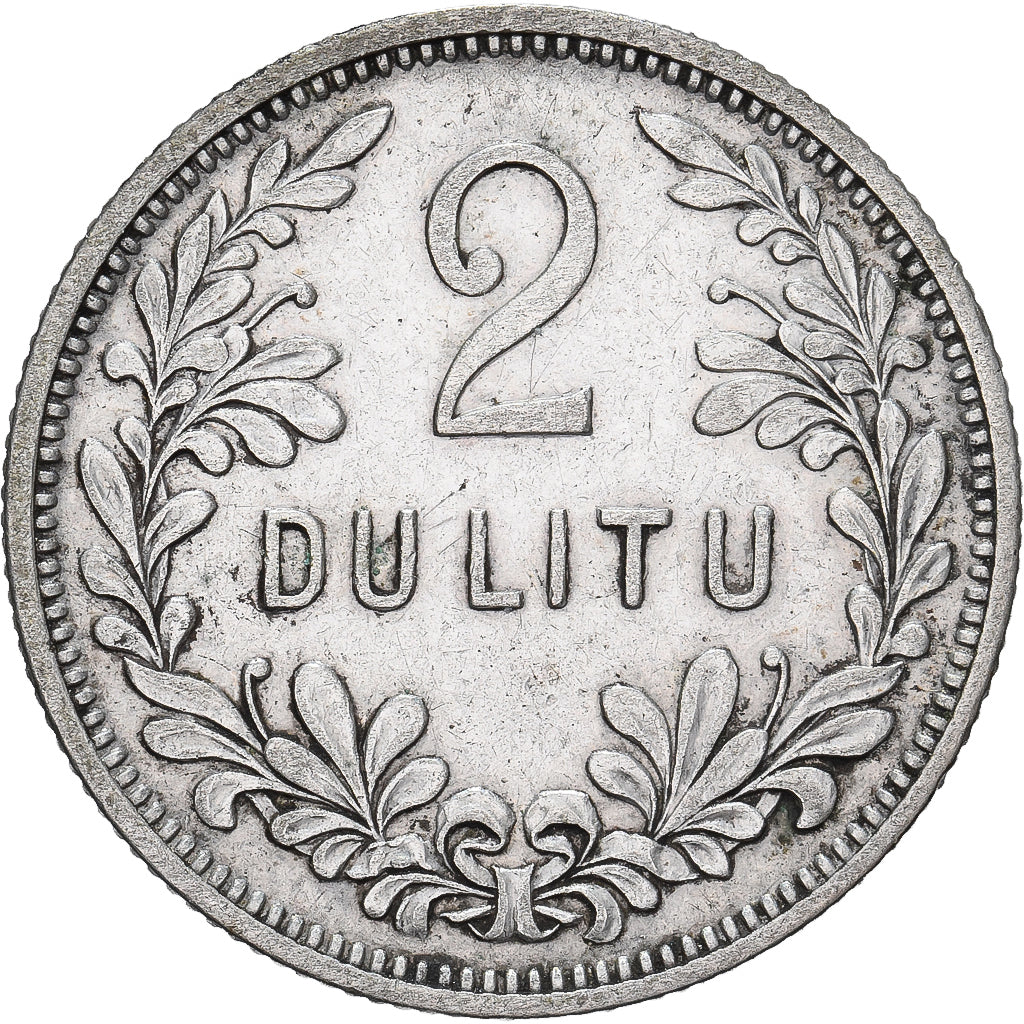 Lituanie, 2 Litu, 1925, King's Norton, Argent, TTB, KM:77
