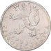 Czechoslovakia, 50 Korun, 1947, Silver, AU(50-53), KM:24
