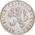 Czechosłowacja, 50 Korun, 1955, Srebro, AU(55-58), KM:44