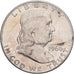 United States, Half Dollar, Franklin Half Dollar, 1960, Denver, Silver