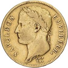 Frankreich, 40 Francs, Napoléon I, 1811, Paris, Gold, SS, KM:696.1