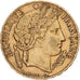 Francja, 20 Francs, Cérès, 1851, Paris, Złoto, AU(50-53), KM:762