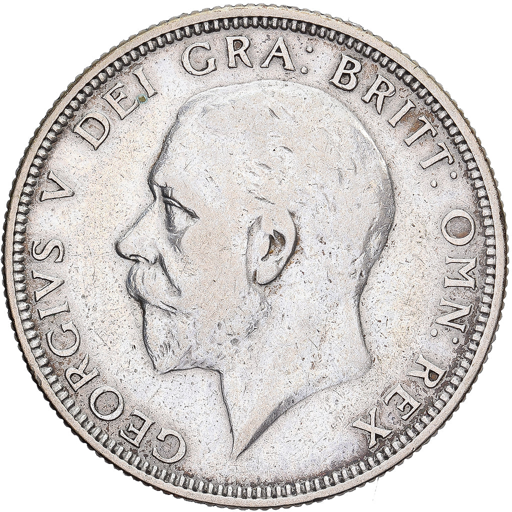 Grã-Bretanha, George V, Florin, Two Shillings, 1933, British Royal Mint, Prata