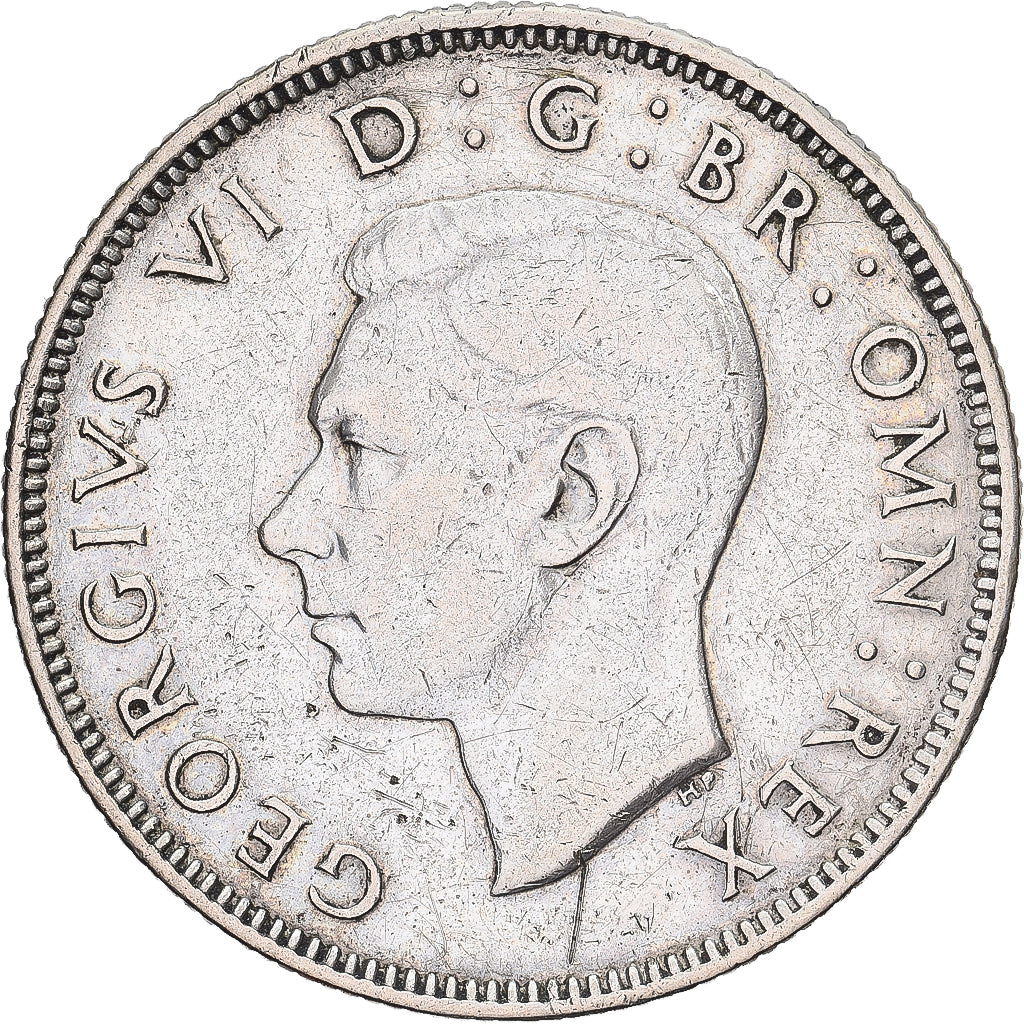 Grande-Bretagne, George VI, Florin, Two Shillings, 1939, British Royal Mint