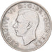Wielka Brytania, George VI, 1/2 Crown, 1943, British Royal Mint, Srebro