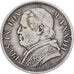 Vatican, PAPAL STATES, Pius IX, Lira, 1868, Rome, Silver, VF(30-35), KM:1378