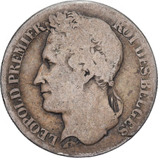 Belgium, Leopold I, Franc, 1844, Brussels, Silver, VF(20-25), KM:7.1