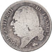 France, Louis XVIII, Franc, Louis XVIII, 1822, Paris, Silver, VF(20-25)