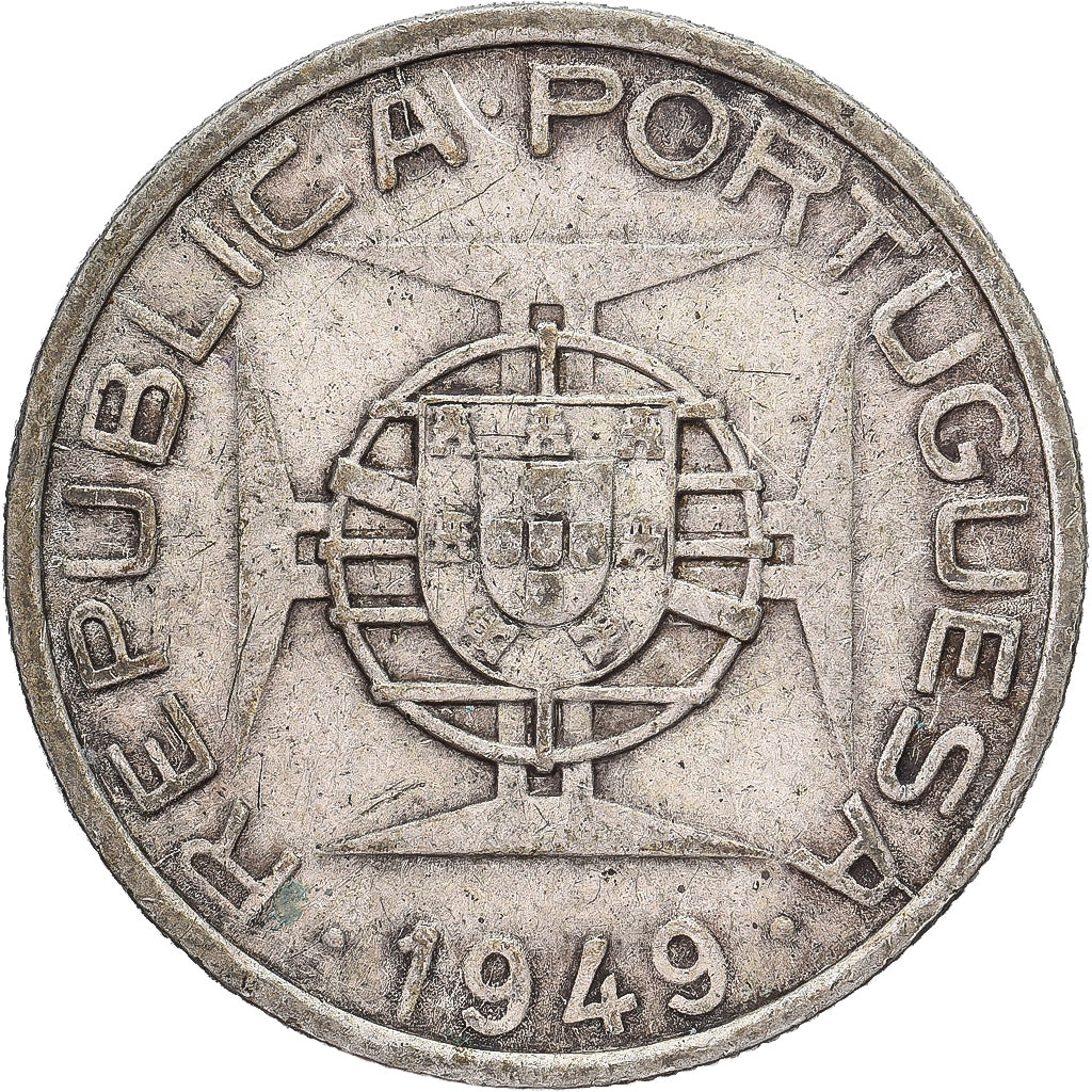 Mozambique, 5 Escudos, Silver, VF(30-35), KM:69