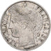 France, Franc, Cérès, 1872, Bordeaux, Silver, VF(30-35), KM:822.2
