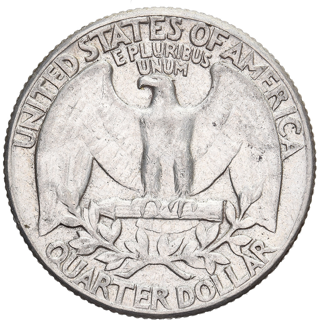 Estados Unidos, Quarter, Washington Quarter, 1960, Philadelphia, Plata, MBC