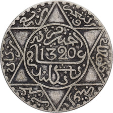 Morocco, 'Abd al-Aziz, 1/4 Rial, 2-1/2 Dirhams, AH1320/1903, Berlin, Silver