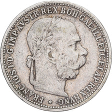 Austria, Franz Joseph I, Corona, 1893, Vienna, Silver, EF(40-45), KM:2804