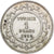 Tunisië, Muhammad al-Nasir Bey, Franc, 1915, Paris, Zilver, ZF, KM:238