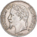 France, 5 Francs, Napoléon III, 1868, Strasbourg, Silver, EF(40-45), KM:694.7