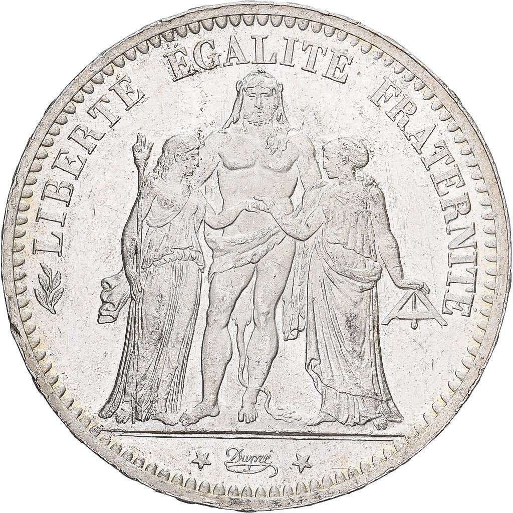 Frankreich, 5 Francs, Hercule, 1873, Paris, Silber, VZ+, KM:820.1