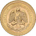 Mexico, 2-1/2 Pesos, 1945, Mexico City, Gold, AU(50-53), KM:463