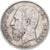 Bélgica, Leopold II, 5 Francs, 5 Frank, 1876, Brussels, Prata, EF(40-45), KM:24