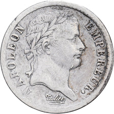 France, 1/2 Franc, Napoléon I, 1808, Paris, Silver, VF(30-35), KM:680.1