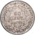 França, 50 Centimes, Cérès, 1895, Paris, Prata, AU(55-58), KM:834.1