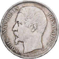 France, 5 Francs, Napoléon III, 1852, Paris, Argent, TB+, KM:773.1