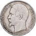 Francia, 5 Francs, Napoléon III, 1852, Paris, Plata, BC+, KM:773.1