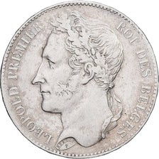 Belgium, Leopold I, 5 Francs, 5 Frank, 1848, Brussels, Silver, EF(40-45), KM:3.2