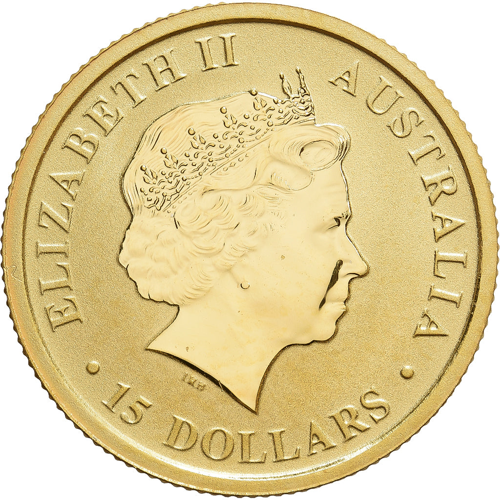 Australia, 15 Dollars, 1/10 Oz, 2012, Royal Australian Mint, Gold, MS(63)